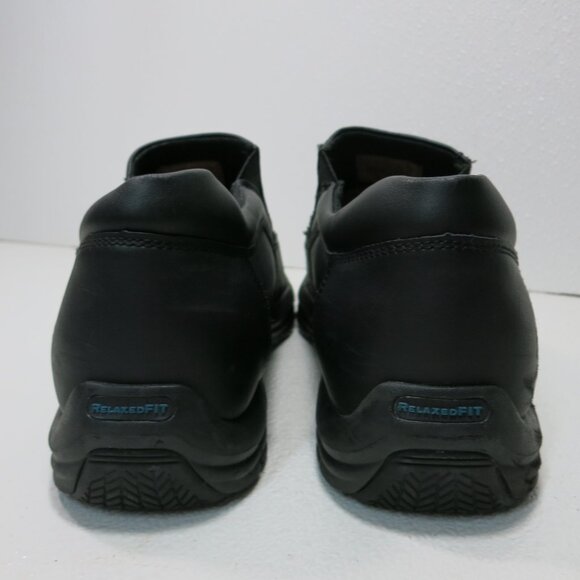 Skechers Leather Work Slip Resistant Comfort Loafers Men's Footwear Shoes Sz 13 - Picture 6 of 6